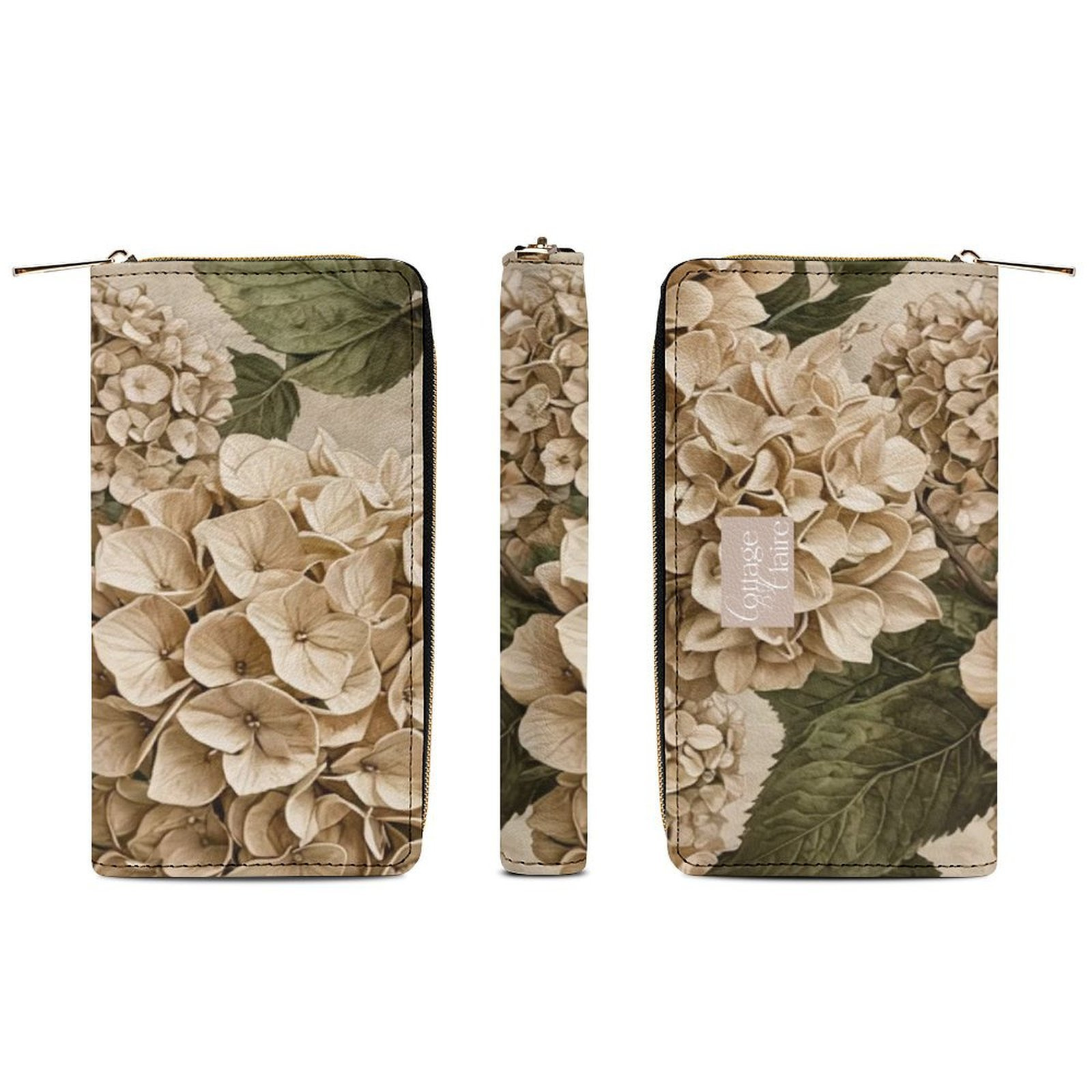 Hydrangea Wallet