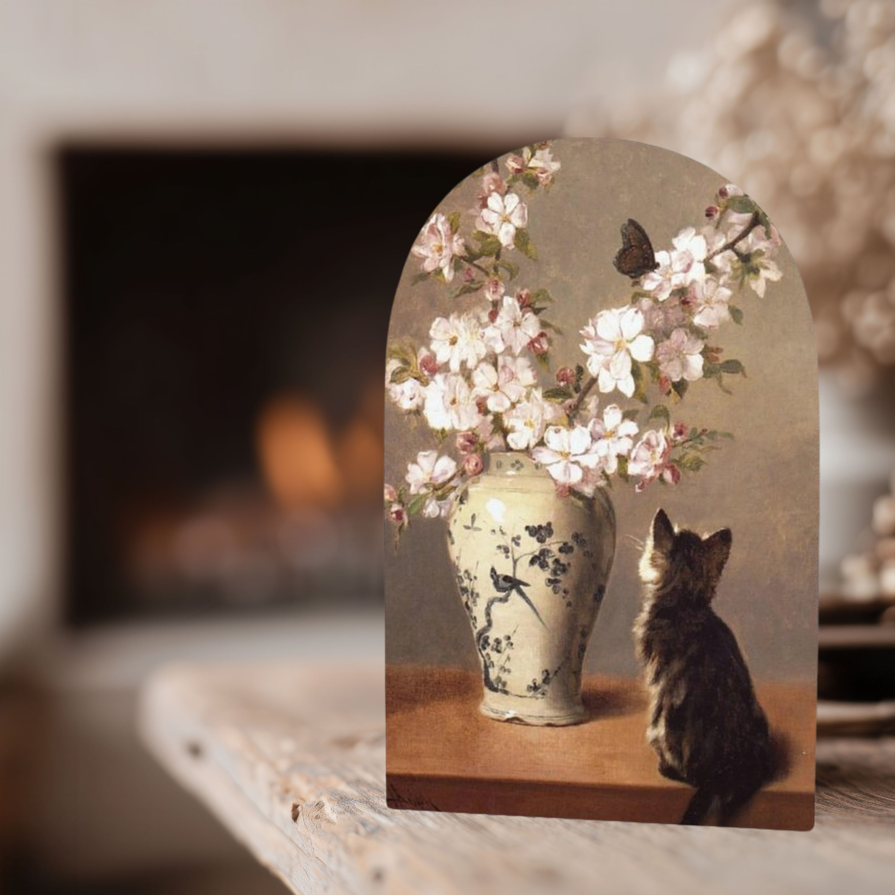 Vintage Cat Bookends